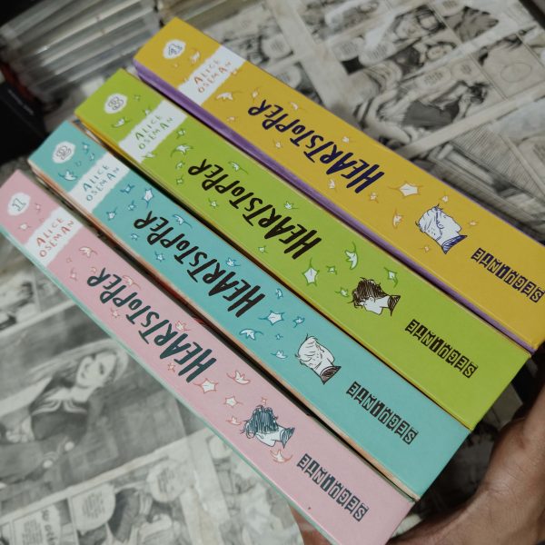 Heartstopper - Vol.1 ao 4 - c/brindes (Lote #308)