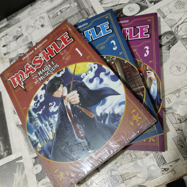Mashel - Magia e Músculos - Vol.1 ao 3 (Lote #308)