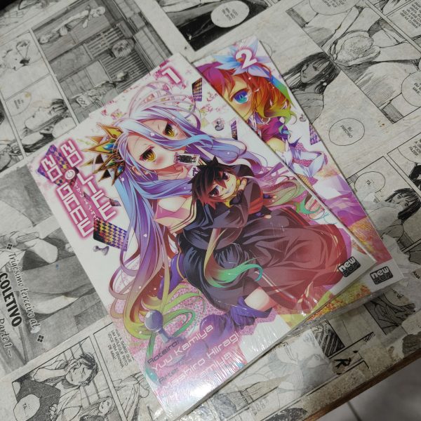 No Game No Life - mangá - Vol.1 e 2 (Lote #308)