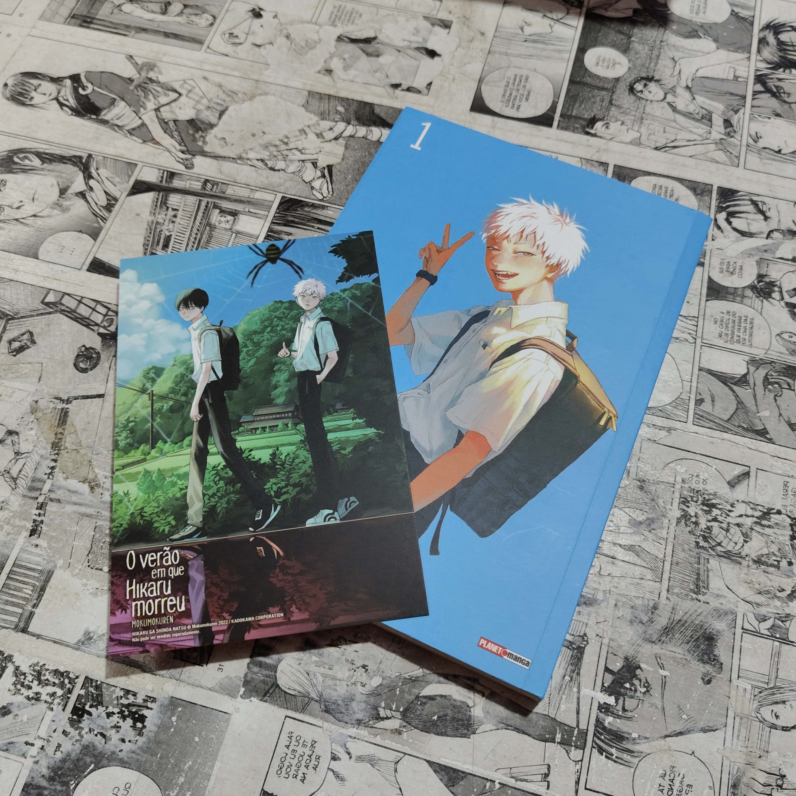 O Verão em que Hikaru - Vol.1 - c/postal (Lote Festival de Avulsos #76)