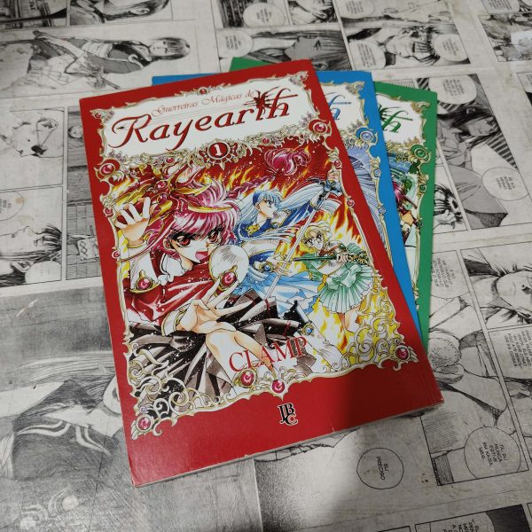 Guerreiras Mágicas de Rayearth - Vol.1 ao 3 (Lote #309)