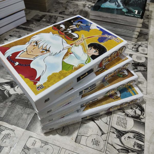 Inu-Yasha Wideban - Vol.1 ao 4 (Lote #309)