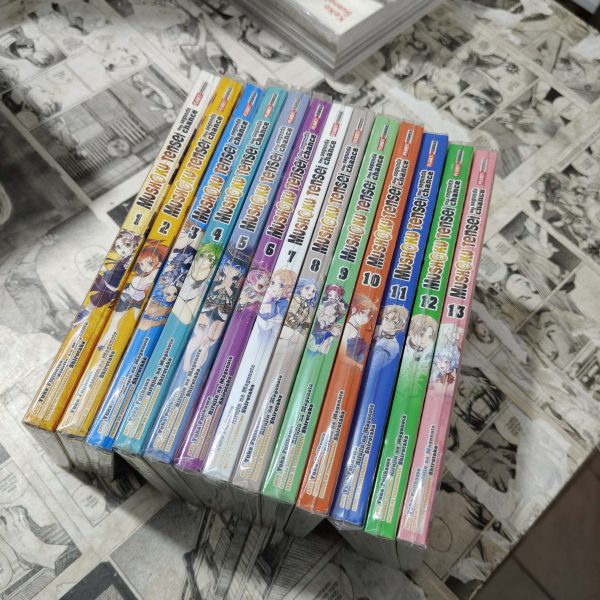 Mushoku Tensei - mangá - Vol.1 ao 13 (Lote #309)