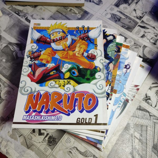 Naruto Gold - Vol.1 ao 7 (Lote #310)