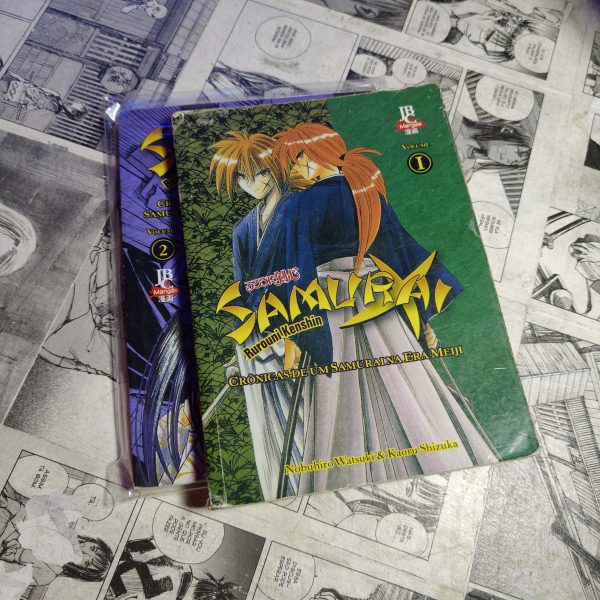 Samurai X Crônicas de um Samurai na era Meiji - Novel - Completo (Lote #310)