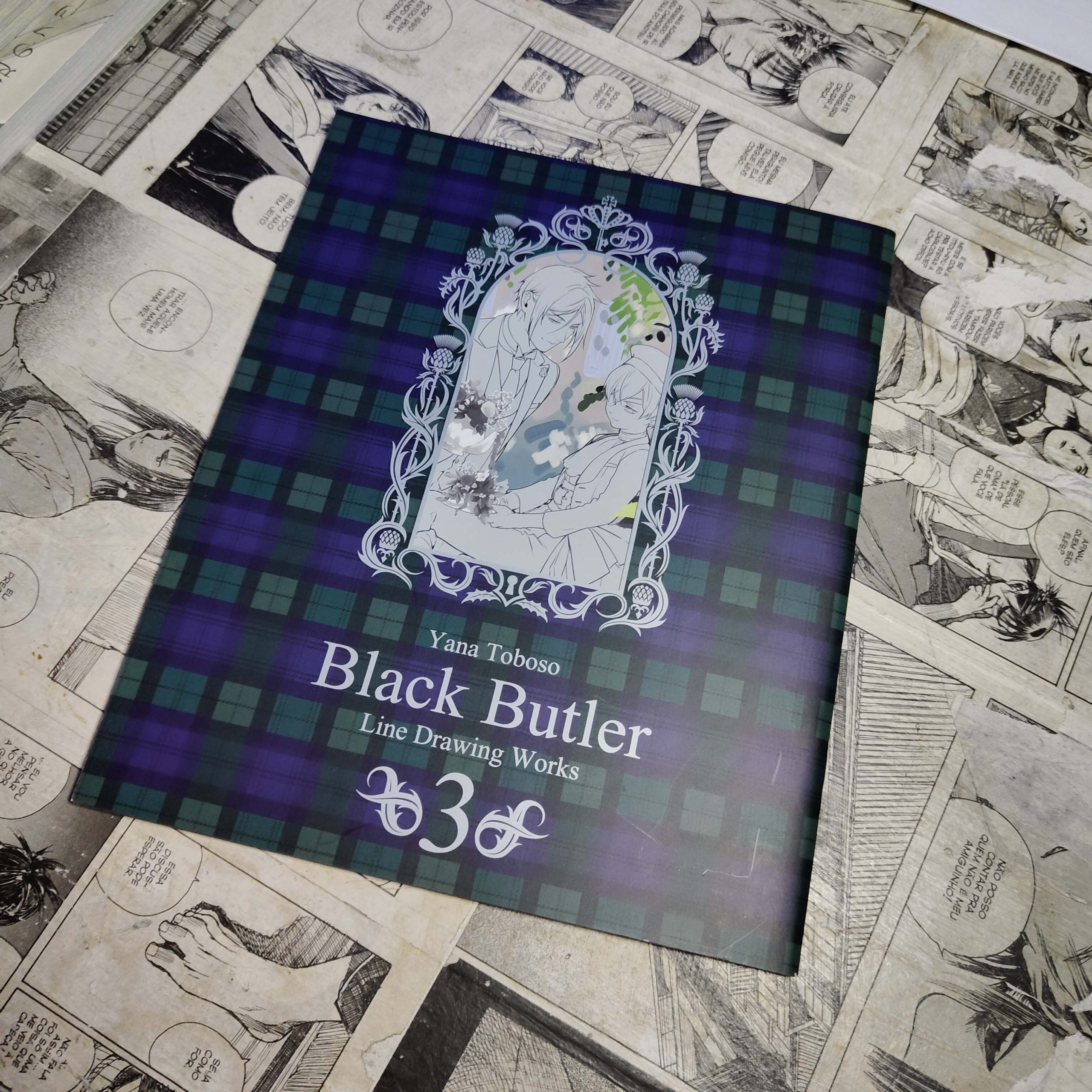 Black Butler - Line Drawing Works - Vol.3 - EM JPN (Festival de Importados #14)