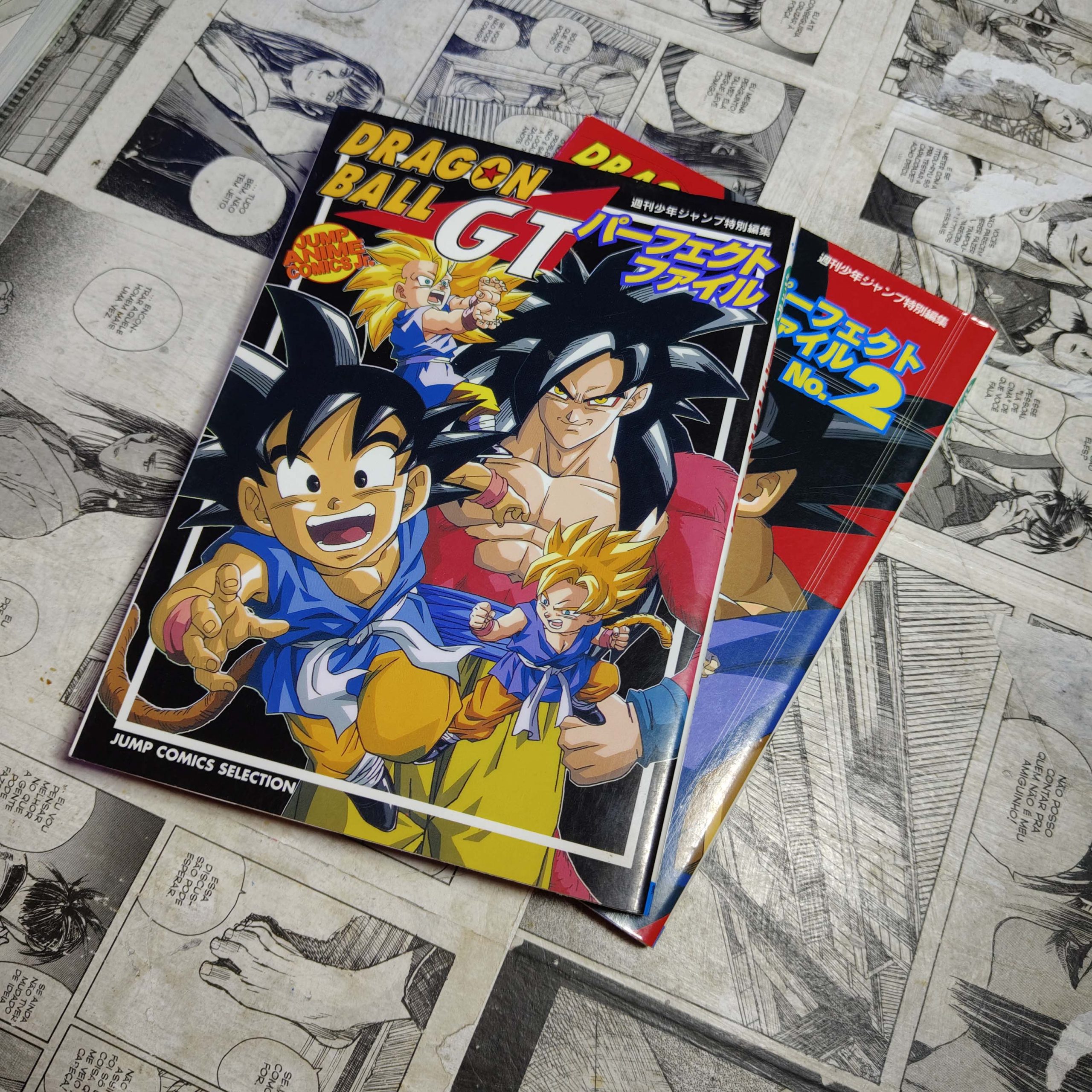 Dragon Ball GT - Anime Comics - Vol.1 e 2 - EM JPN (Festival de Importados #14)