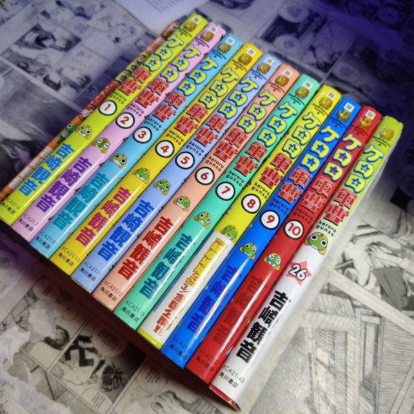 Keroro Gunso - Vol.1 ao 10 + extras - EM JPN (Festival de Importados #14)