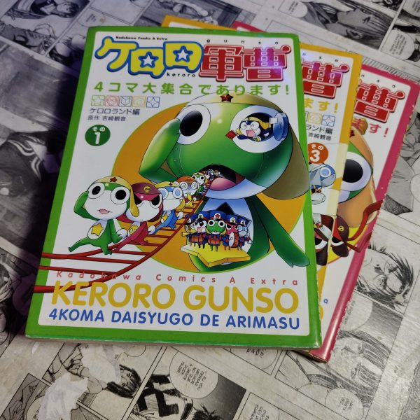 Keroro Gunso - Vol.1 ao 3 (Festival de Importados #14)