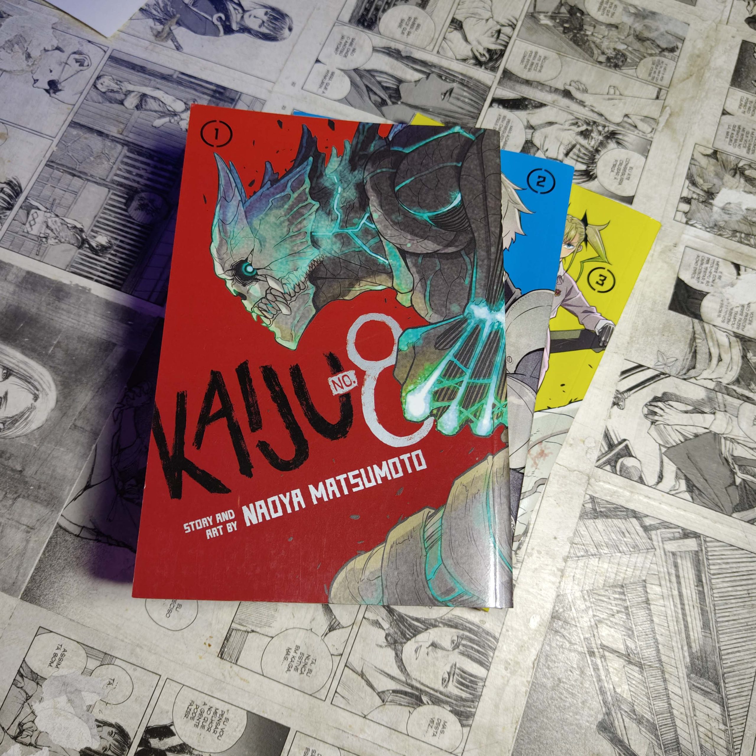 Kaiju No.8 - Vol.1 ao 3 - EM ING (Festival de Importados #14)