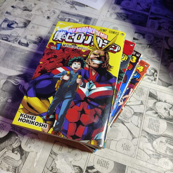 My Hero Academia - Vol.1 ao 4 - EM JPN (Festival de Importados #14)