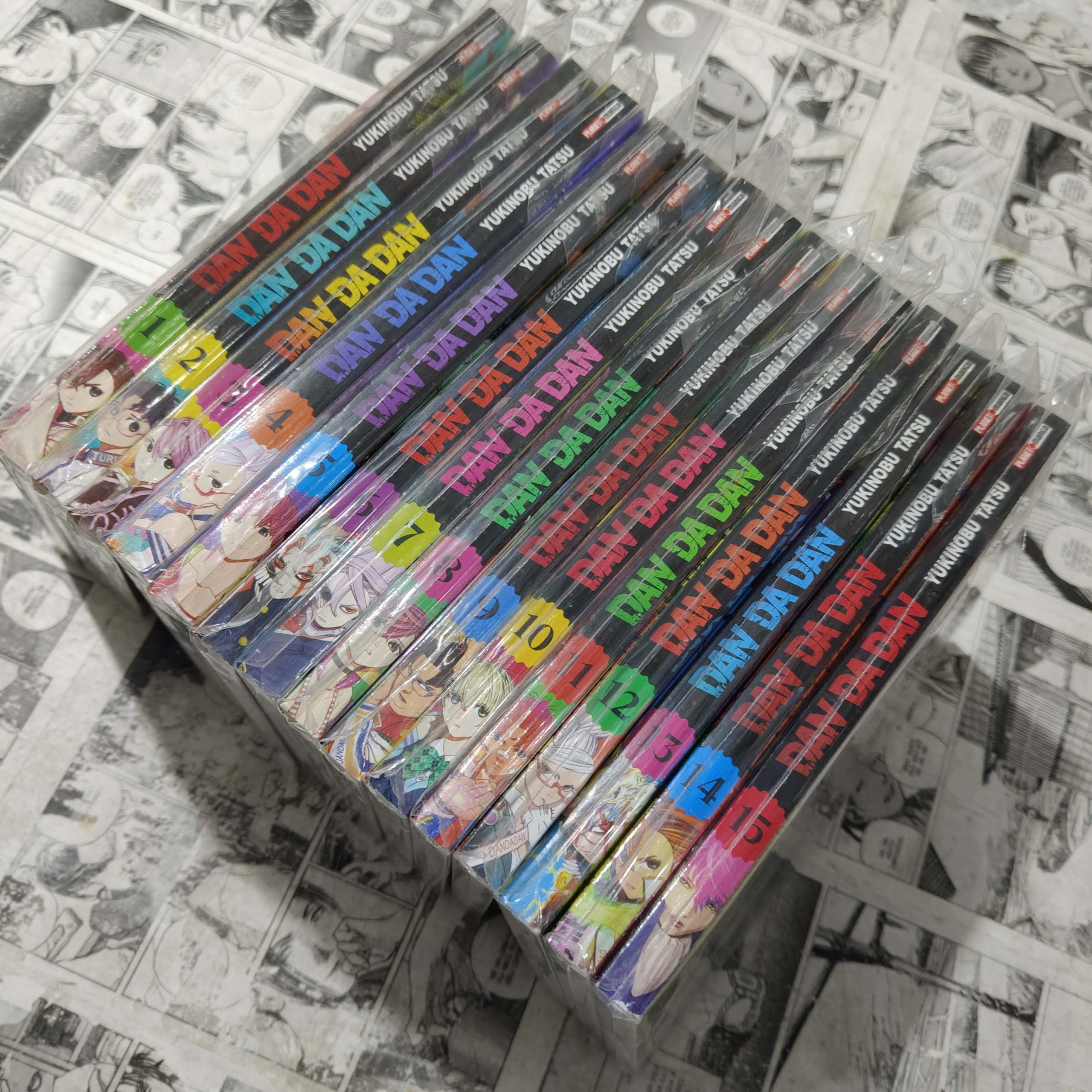 DandaDan - Vol.1 ao 15 (Lote #311)