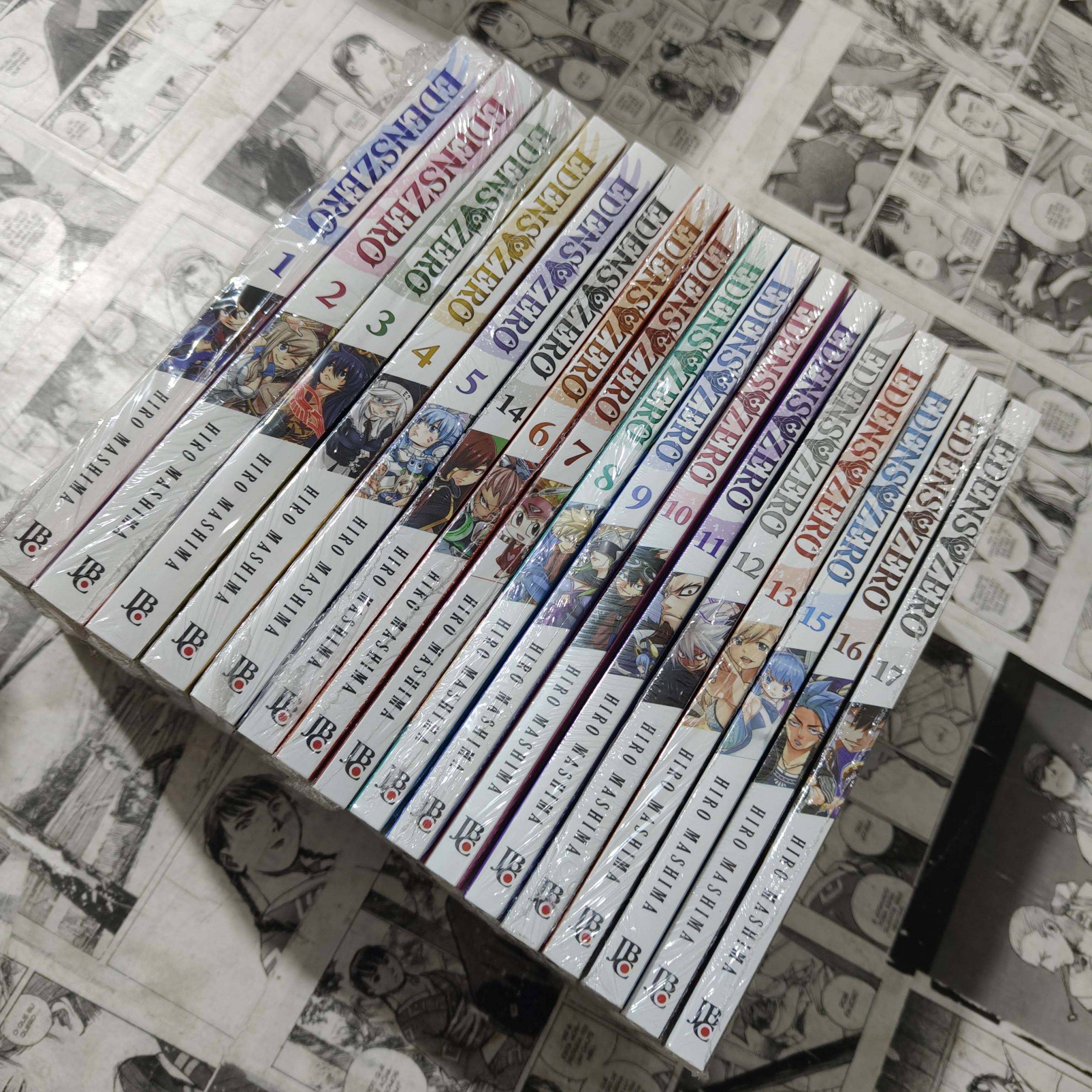 Edens Zero - Vol.1 ao 17 (Lote #311) + Mangá de Terror