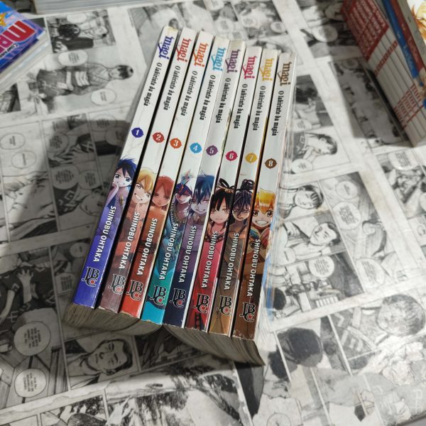 Magi - Vol.1 ao 8 (Lote #311)