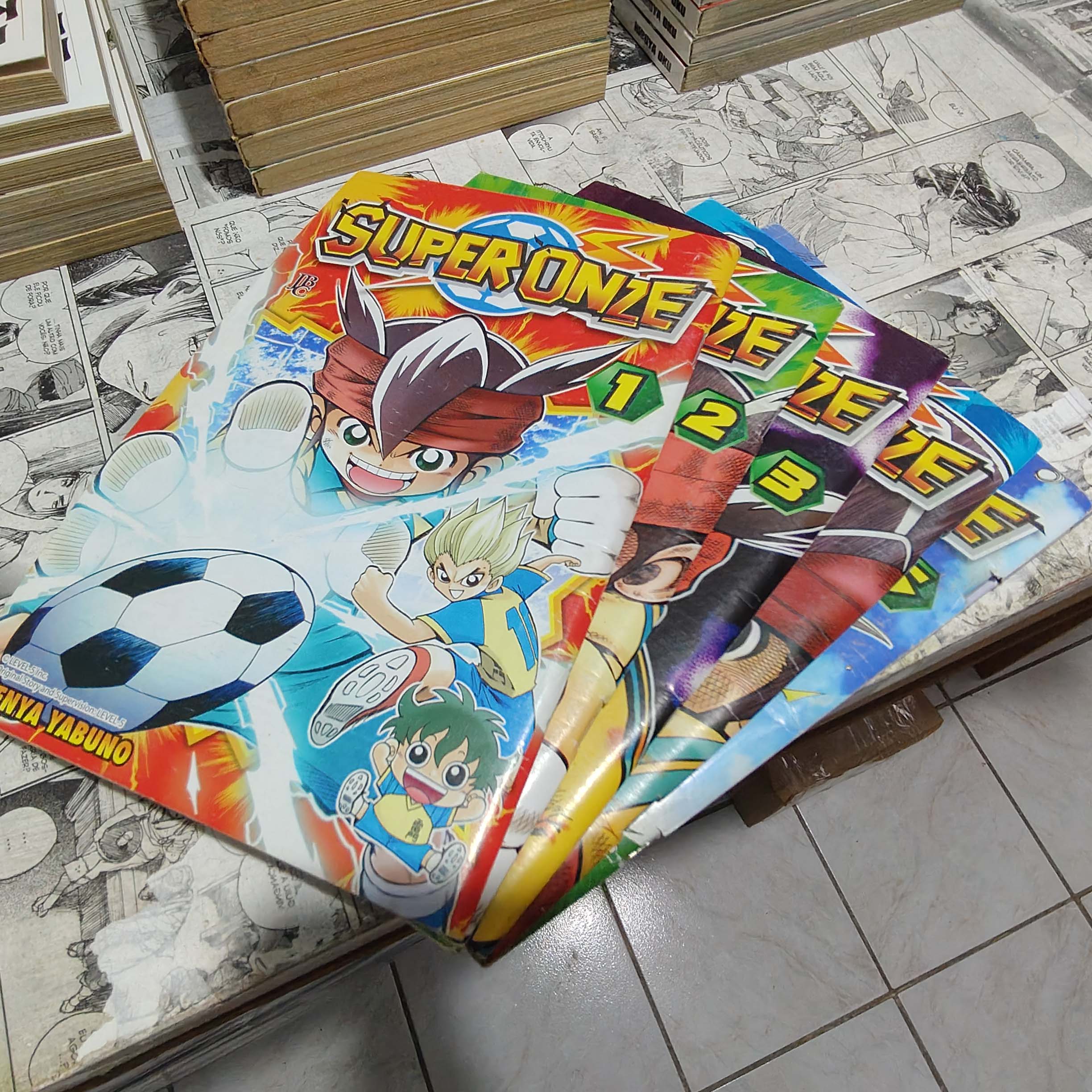 Super Onze - Vol.1 ao 5 (Lote #311)