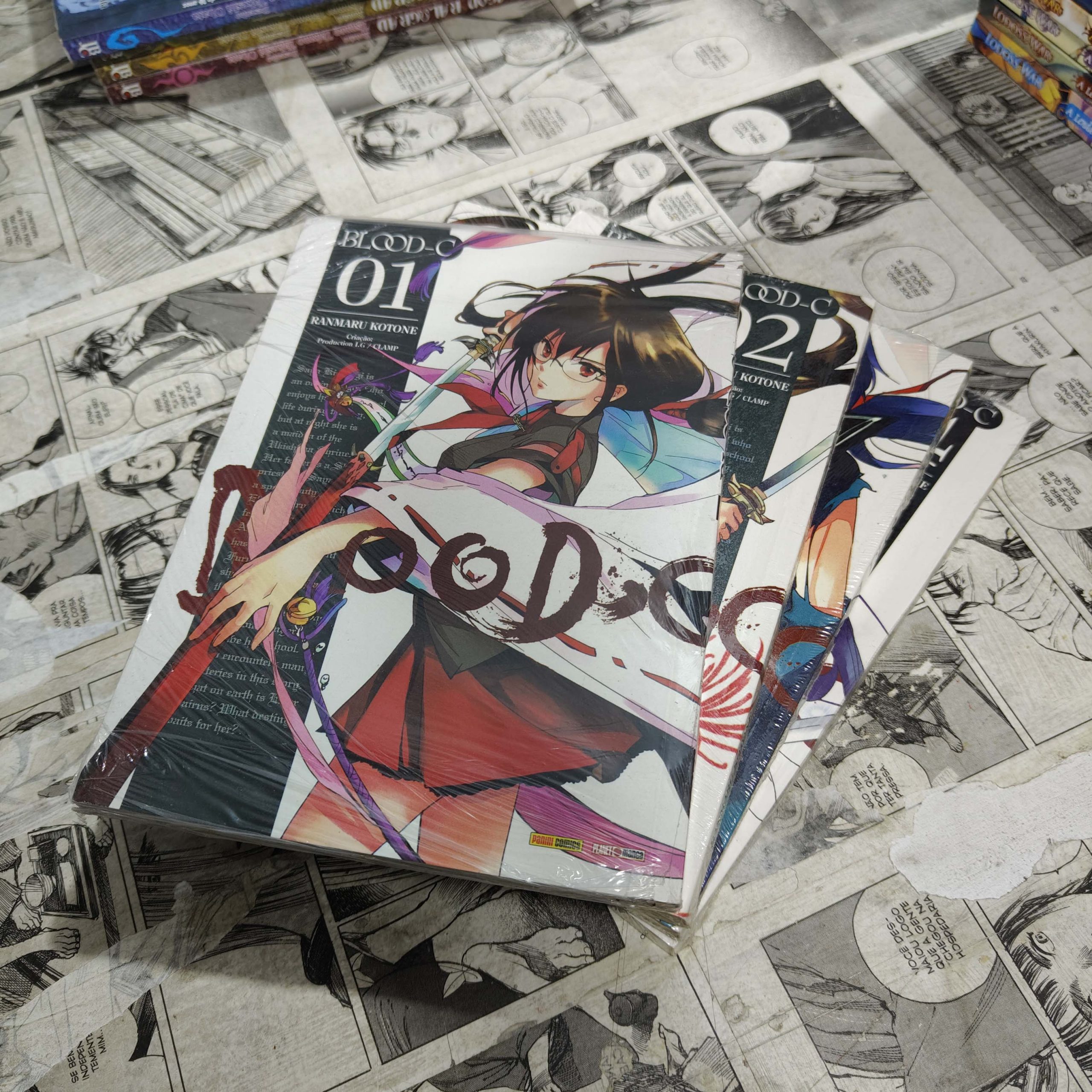 Blood C - Vol.1 ao 4 (Lote #312)