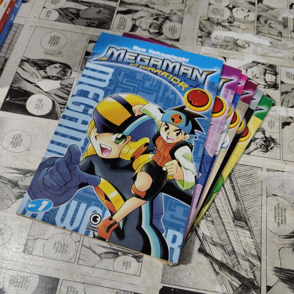 Megaman NT Warrior - Vol.1 ao 6 (Lote #312)