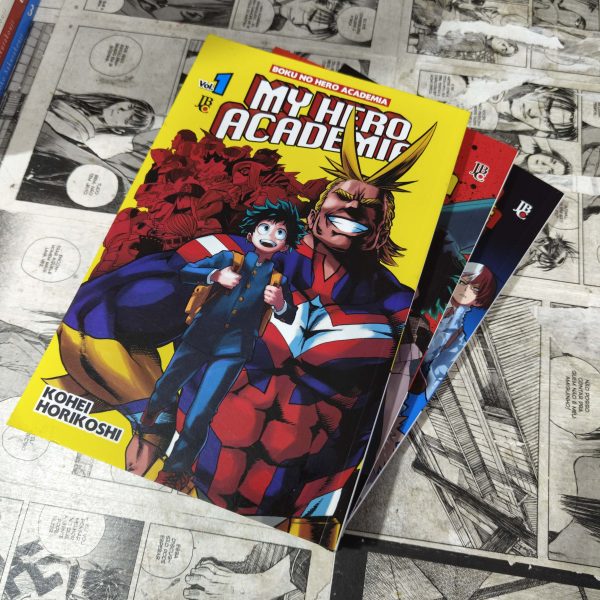 My Hero Academia - reimpressão - Vol.1 ao 3 (Lote #312)