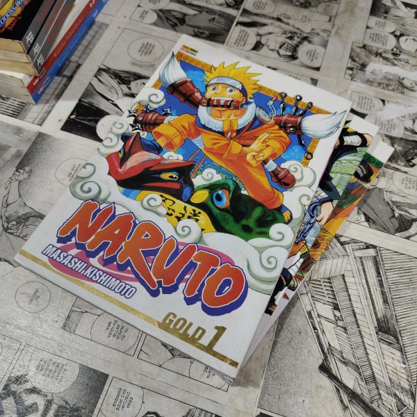 Naruto Gold - Vol.1 ao 3 (Lote #312)