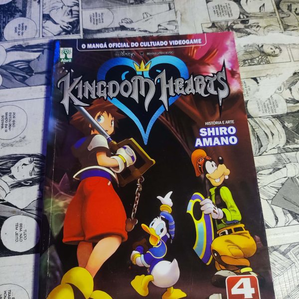 Kingdom Hearts - ed Abril - Vol.4 (Lote Festival de Avulsos #78)
