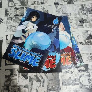 The Time I Got Reincarnated as a Slime – Vol.1 ao 4 (Lote #313)