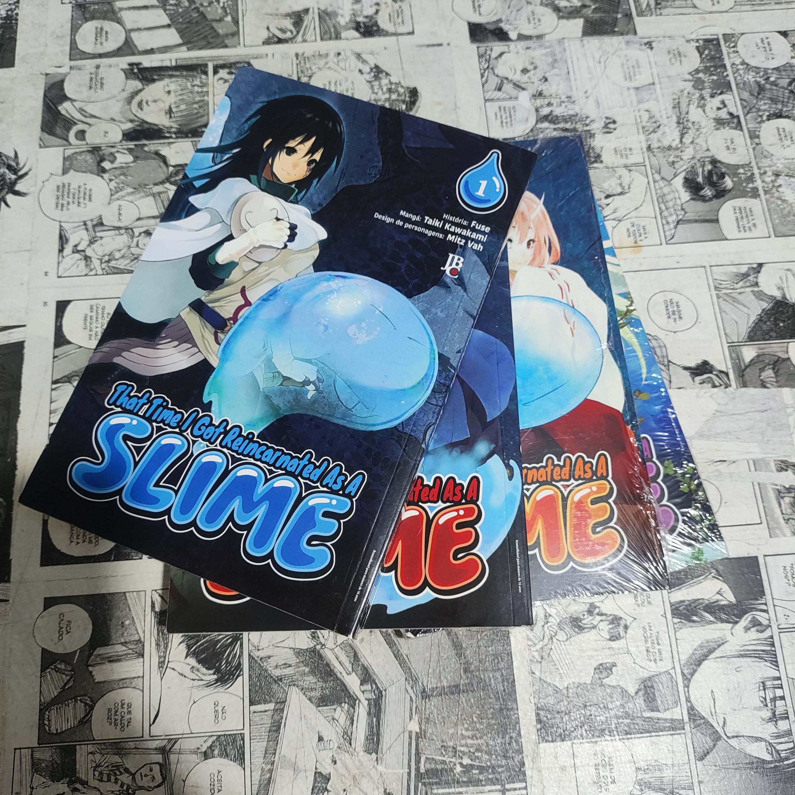 The Time I Got Reincarnated as a Slime - Vol.1 ao 4 (Lote #313)