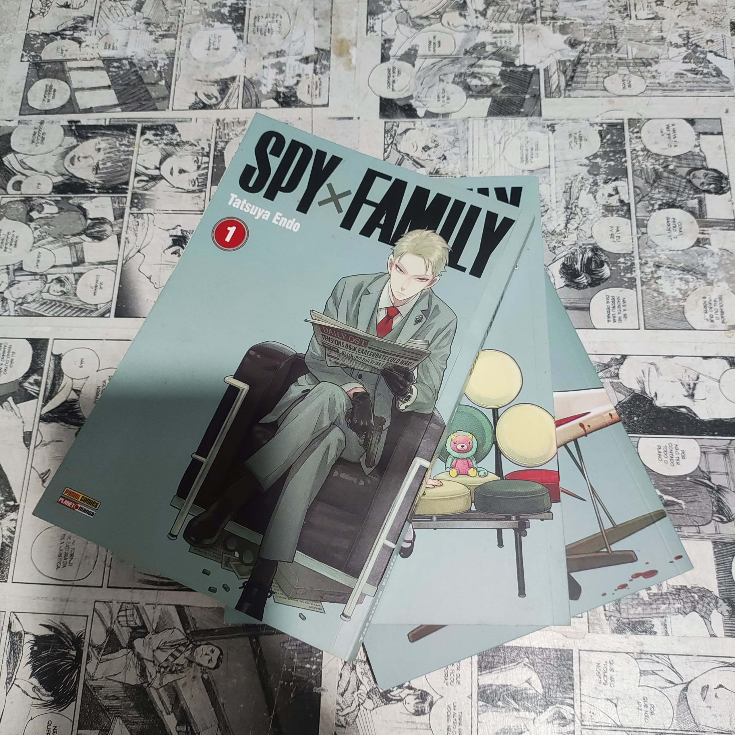 Spy x Family - Vol.1 ao 3 (Lote #313)