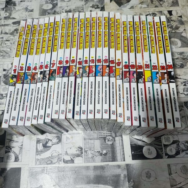 My Hero Academia - Vol.1 ao 24 (Lote #313)