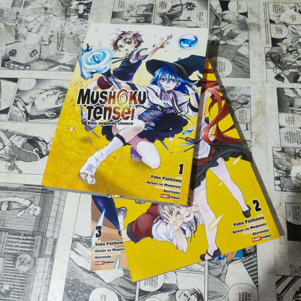 Mushoku Tensei - mangá - Vol.1 ao 3 (Lote #313)