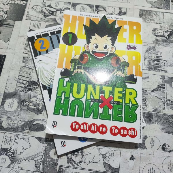 Hunter x Hunter - reimpressão - Vol.1 e 2 (Lote #313)