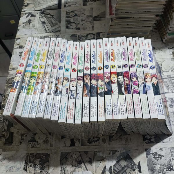 Food Wars - Vol.1 ao 21 (Lote #313)