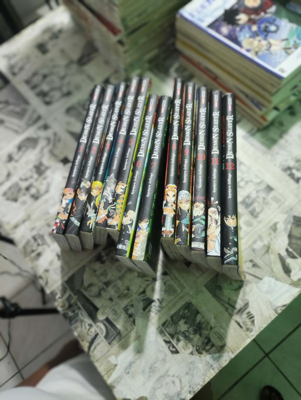 Demon Slayer - Vol.1 ao 12 (Lote #313)
