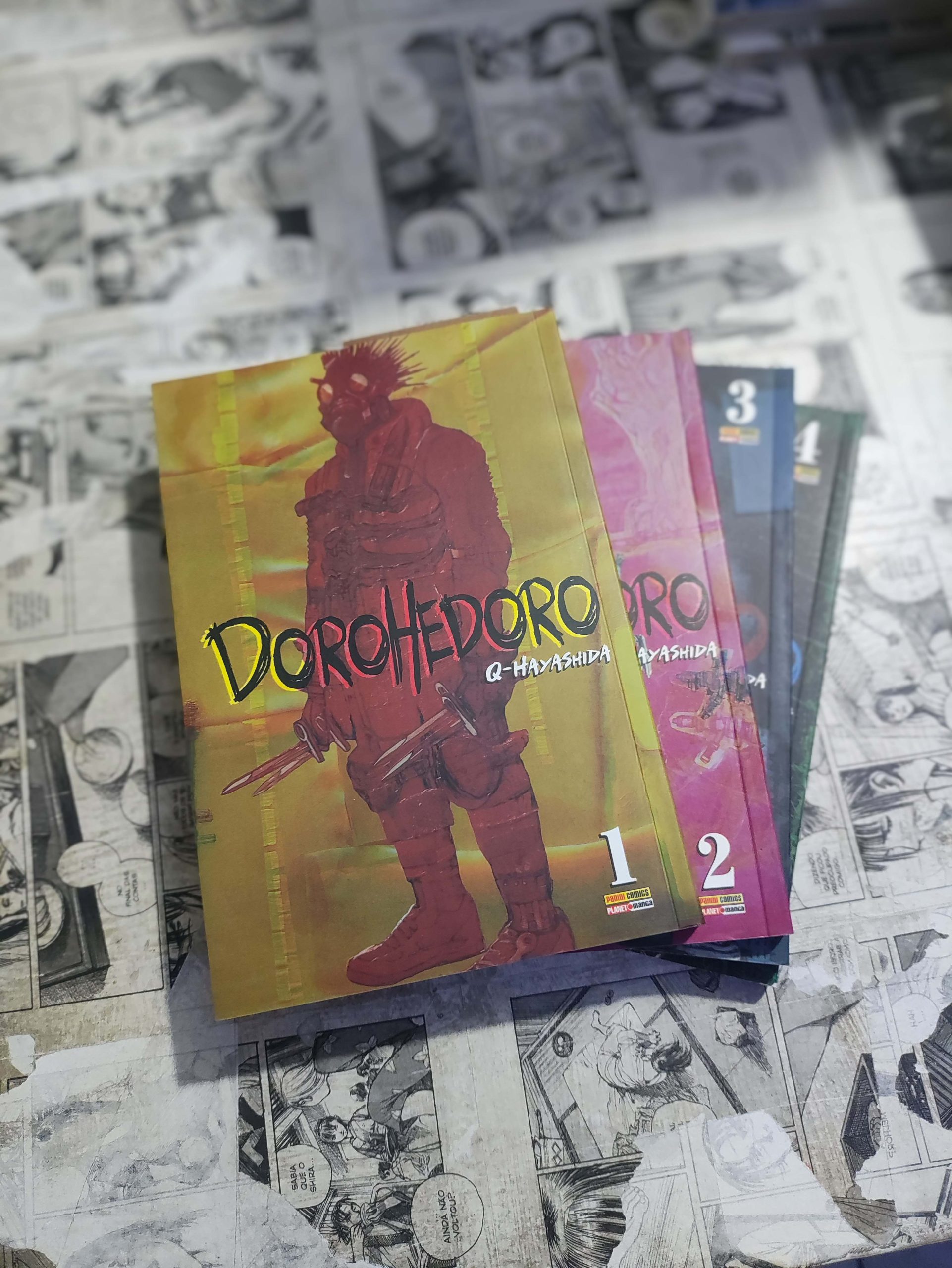 Dorohedoro - Vol.1 ao 4 (Lote #313)