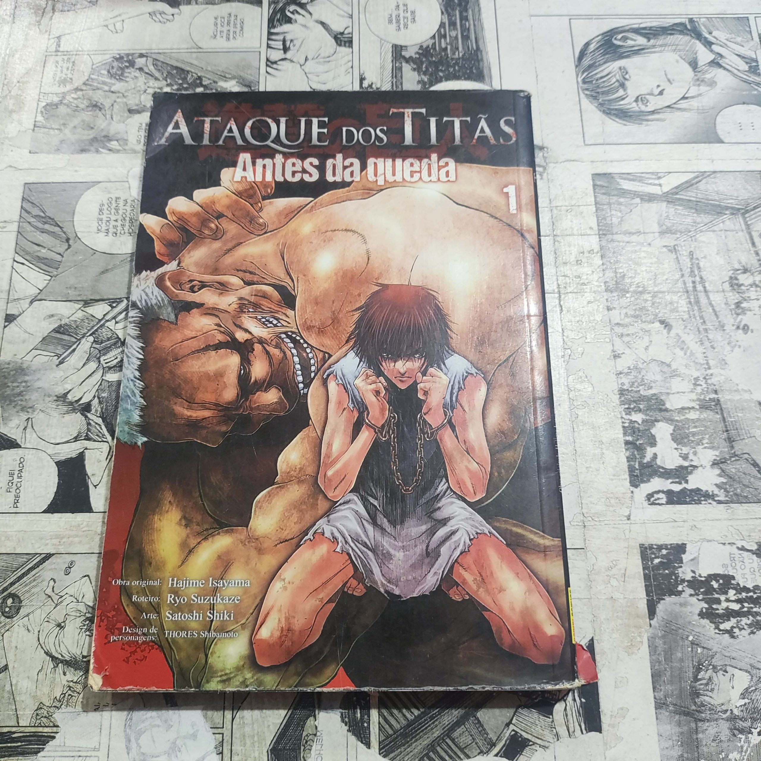 Ataque dos Titãs - Antes da Queda - Vol.1 (Lote Festival de Avulsos #80)