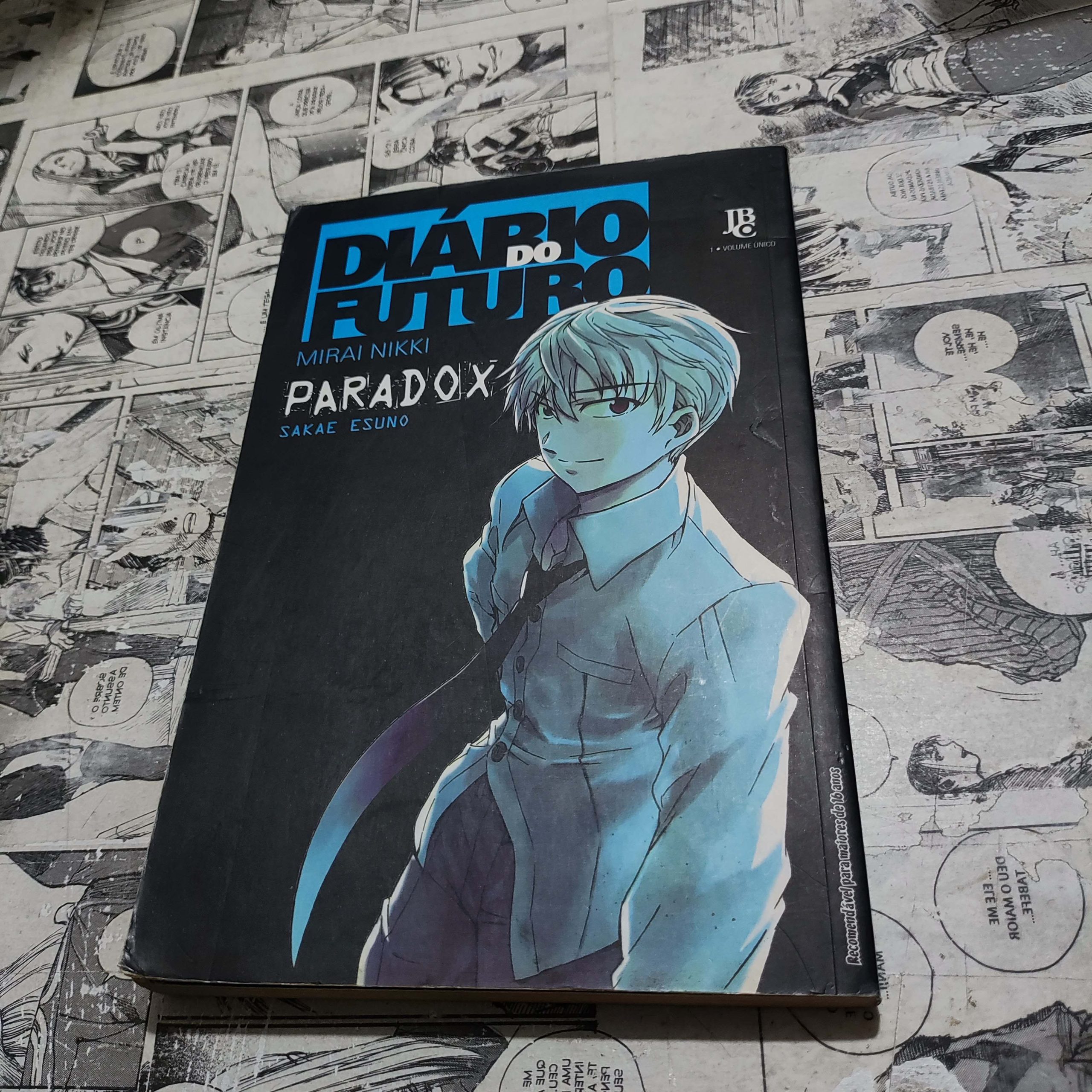 Diário do Futuro - Paradox (Lote Festival de Avulsos #81)