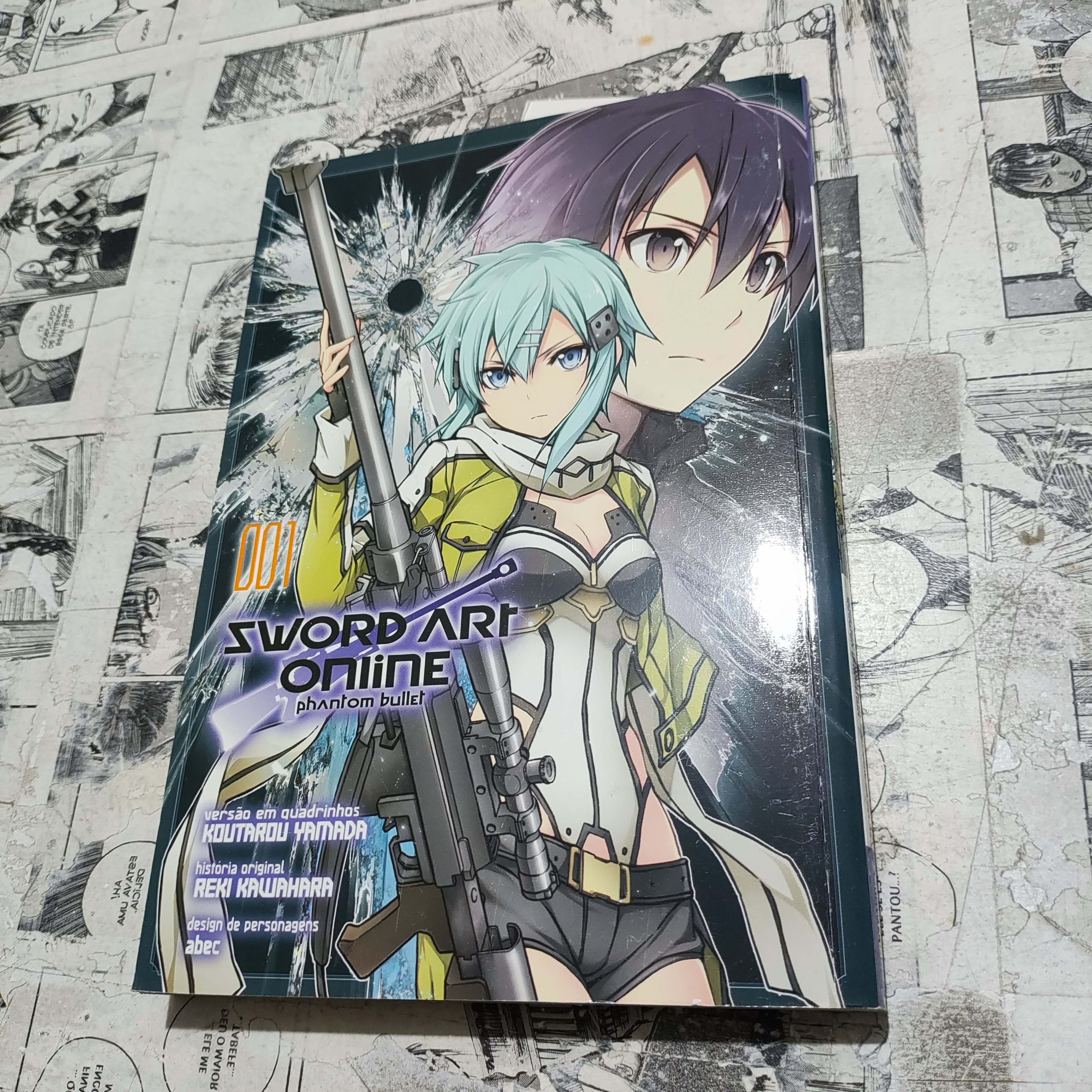 Sword Art Online - Phantom Bullet - Vol.1 - c/marcador (Lote Festival de Avulsos #81)