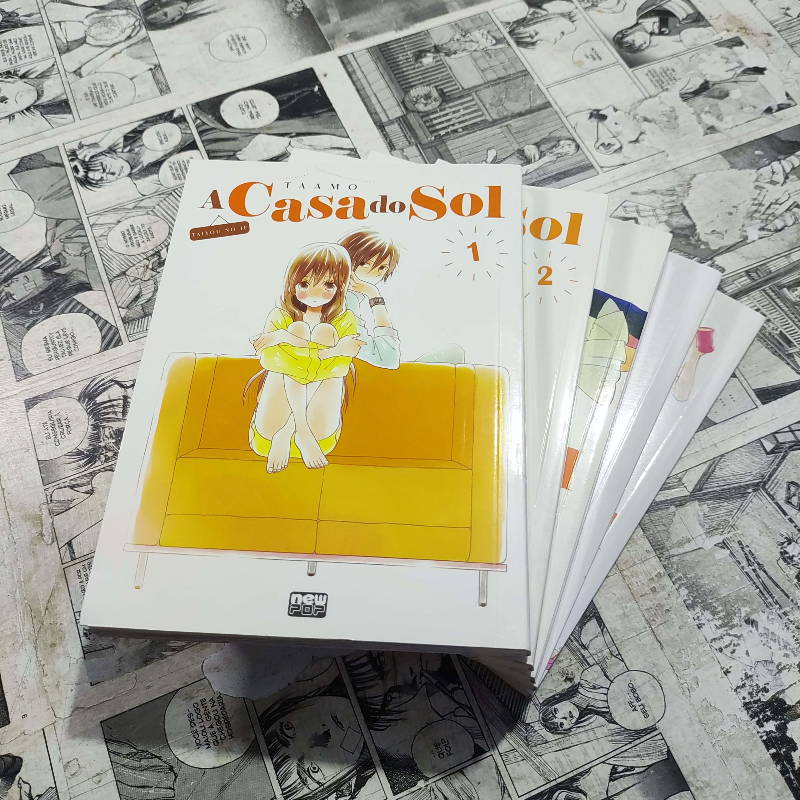 A Casa do Sol - Vol.1 ao 5 (Lote #314)