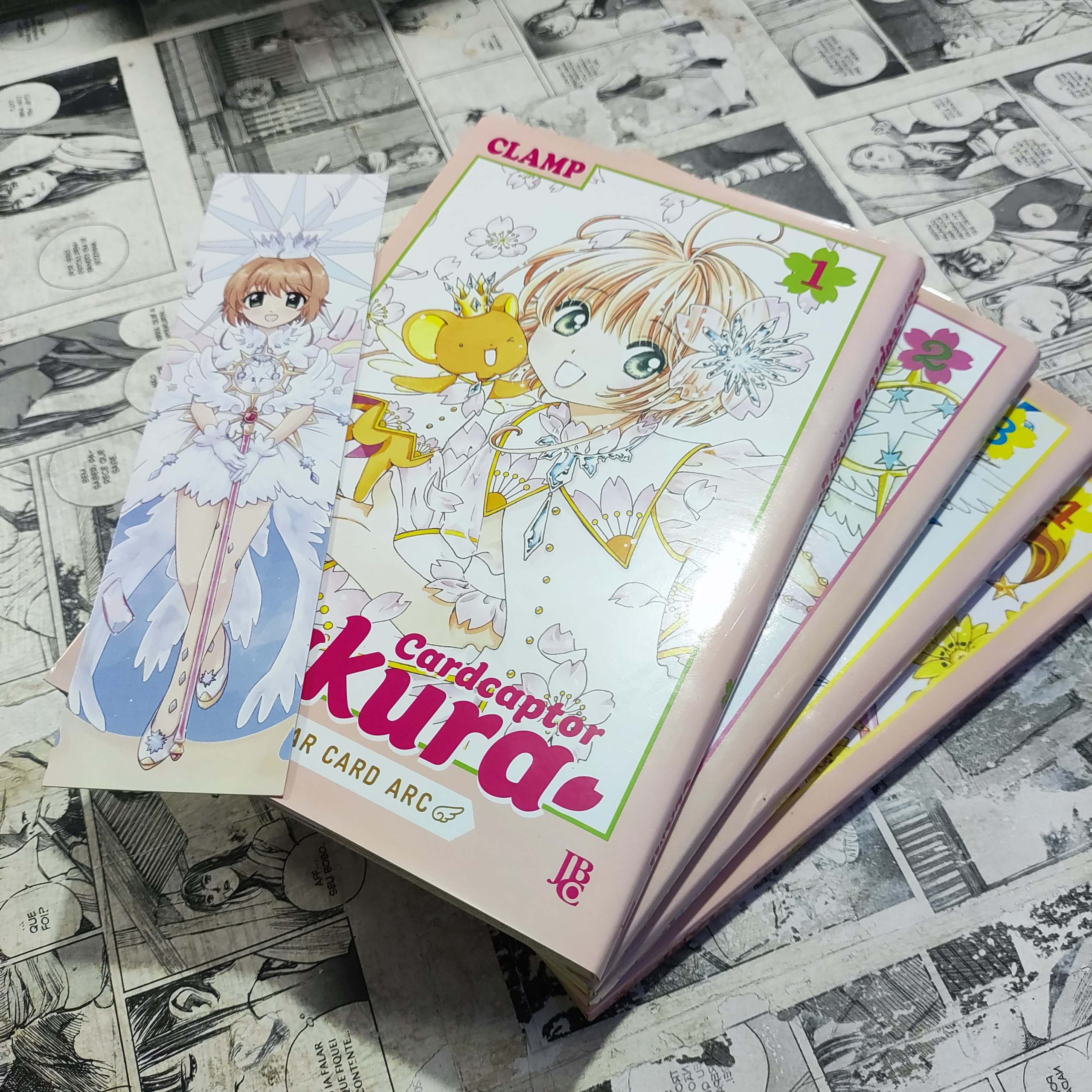 Card Captor Sakura - Clear Card Arc - Vol.1 ao 4 (Lote #314)