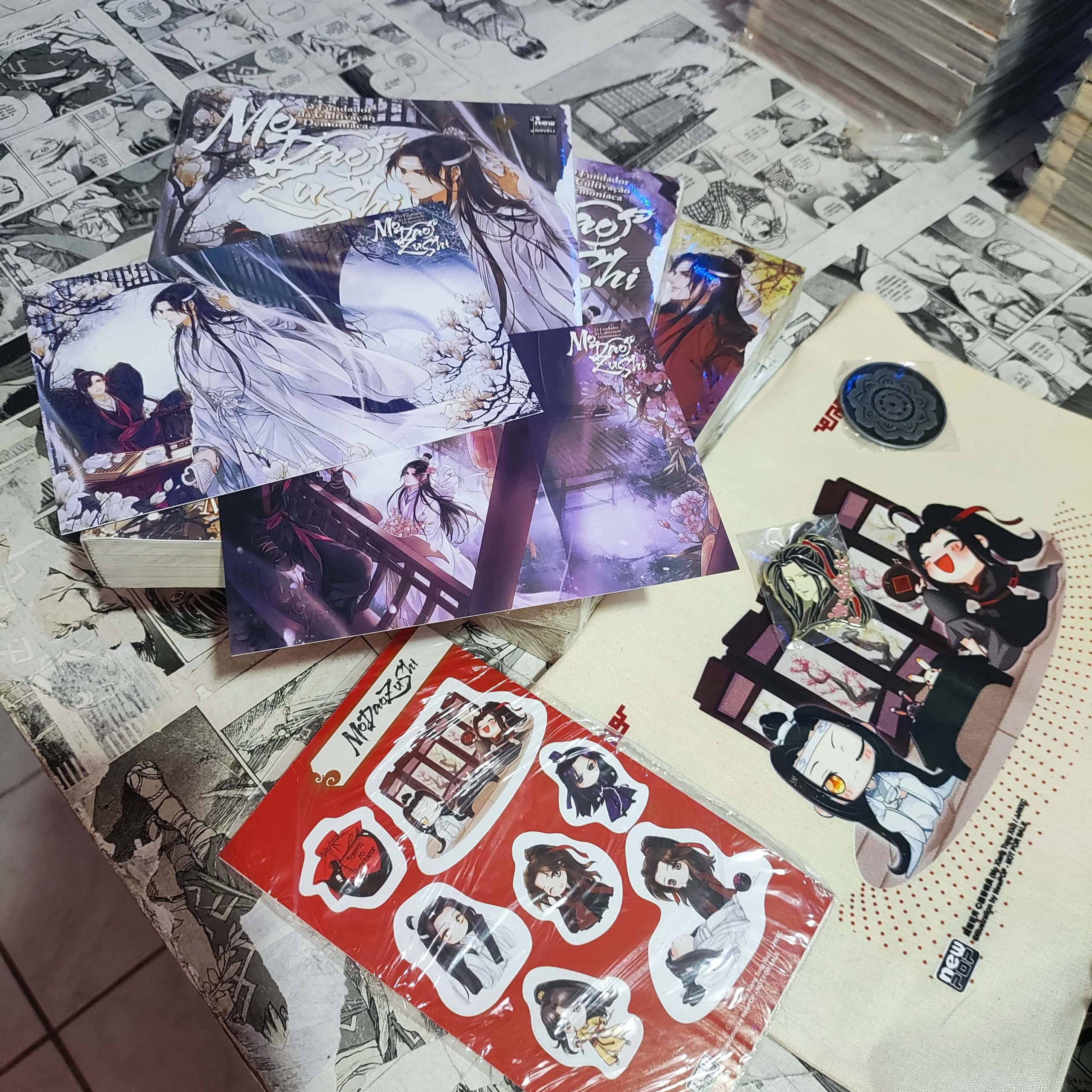 Mo Dao Zu Shi - Vol.1 ao 3 - c/brindes especiais (Lote #314)