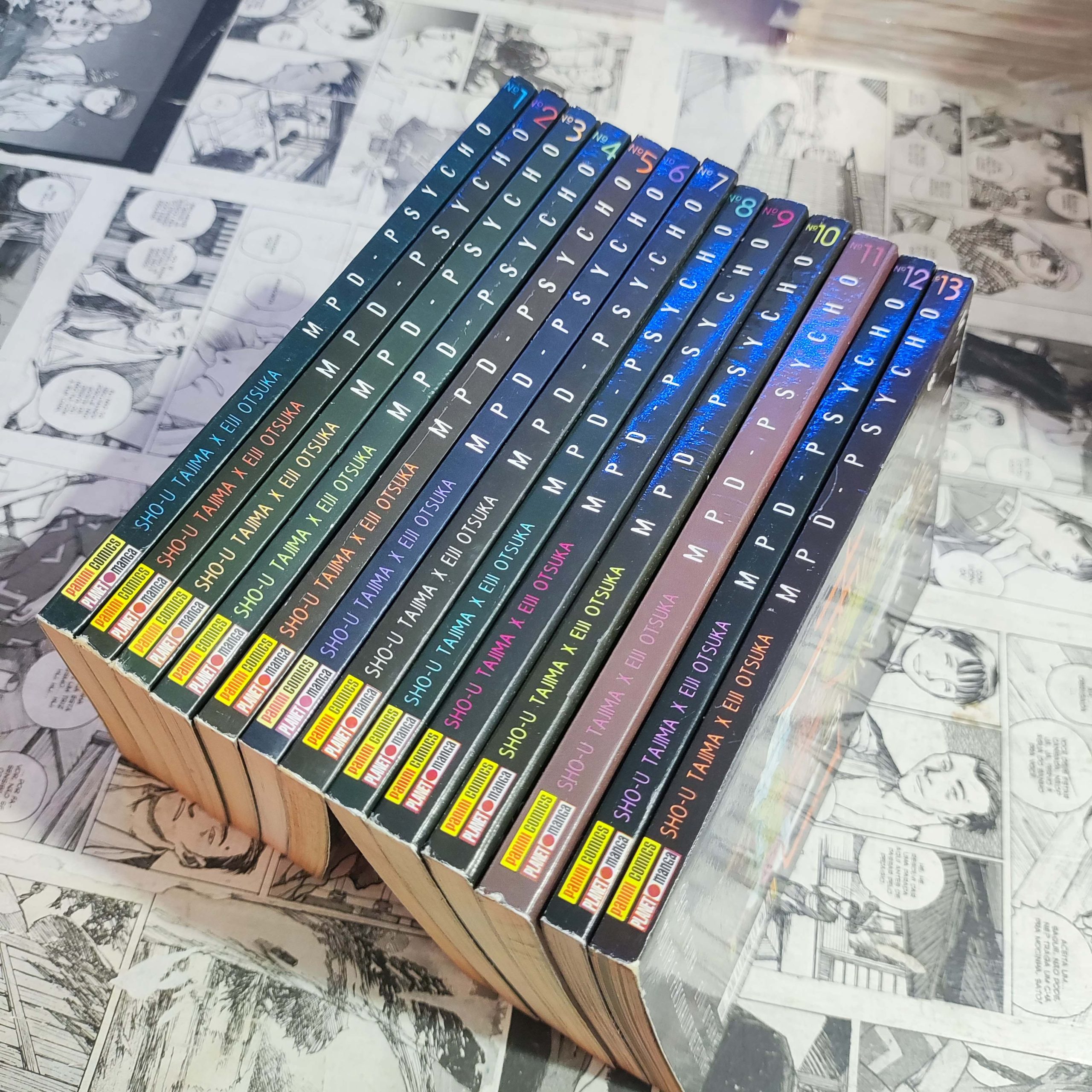 MPD Psycho - Vol.1 ao 13 (Lote #314)