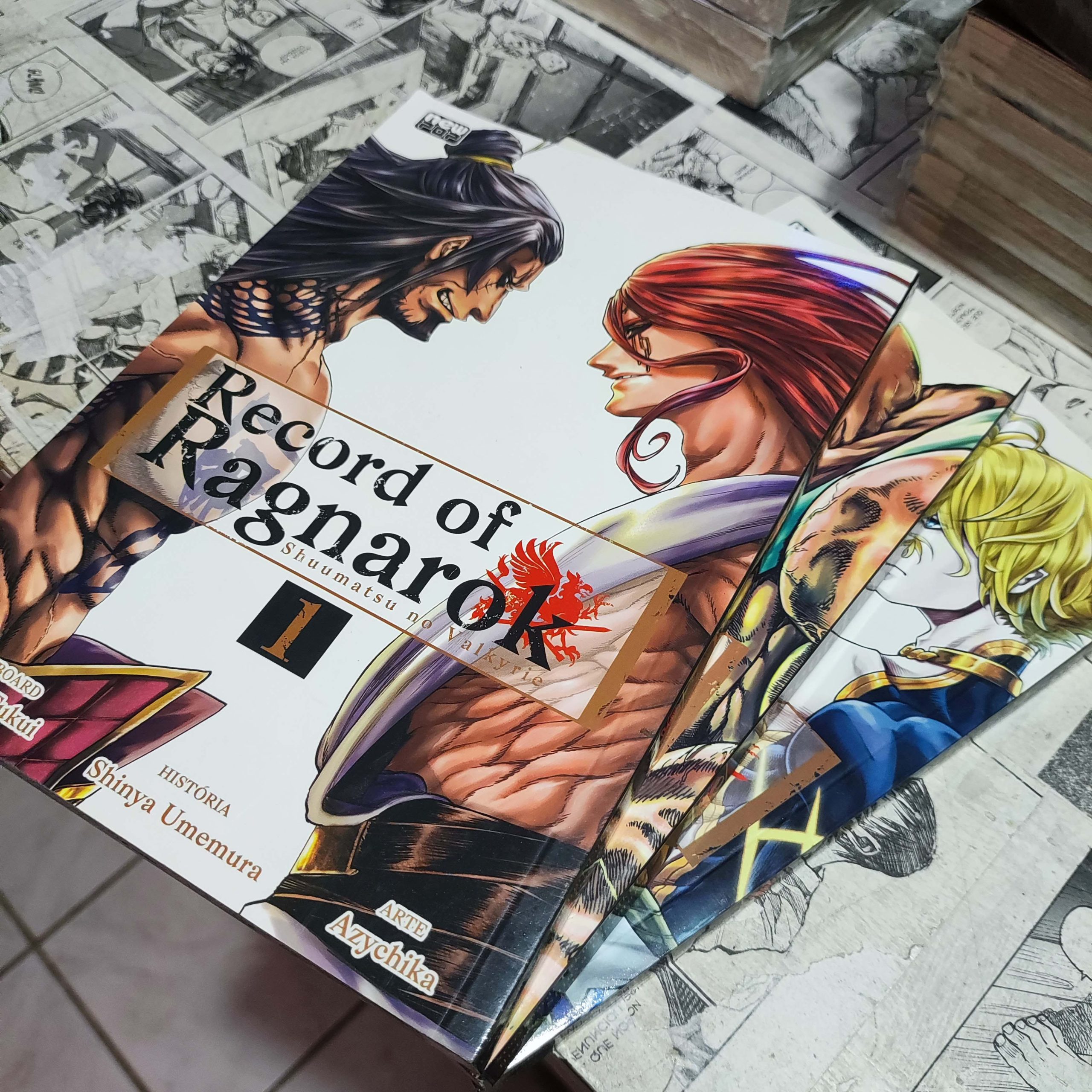 Record of Ragnarok - Vol.1 ao 3 (Lote #314)