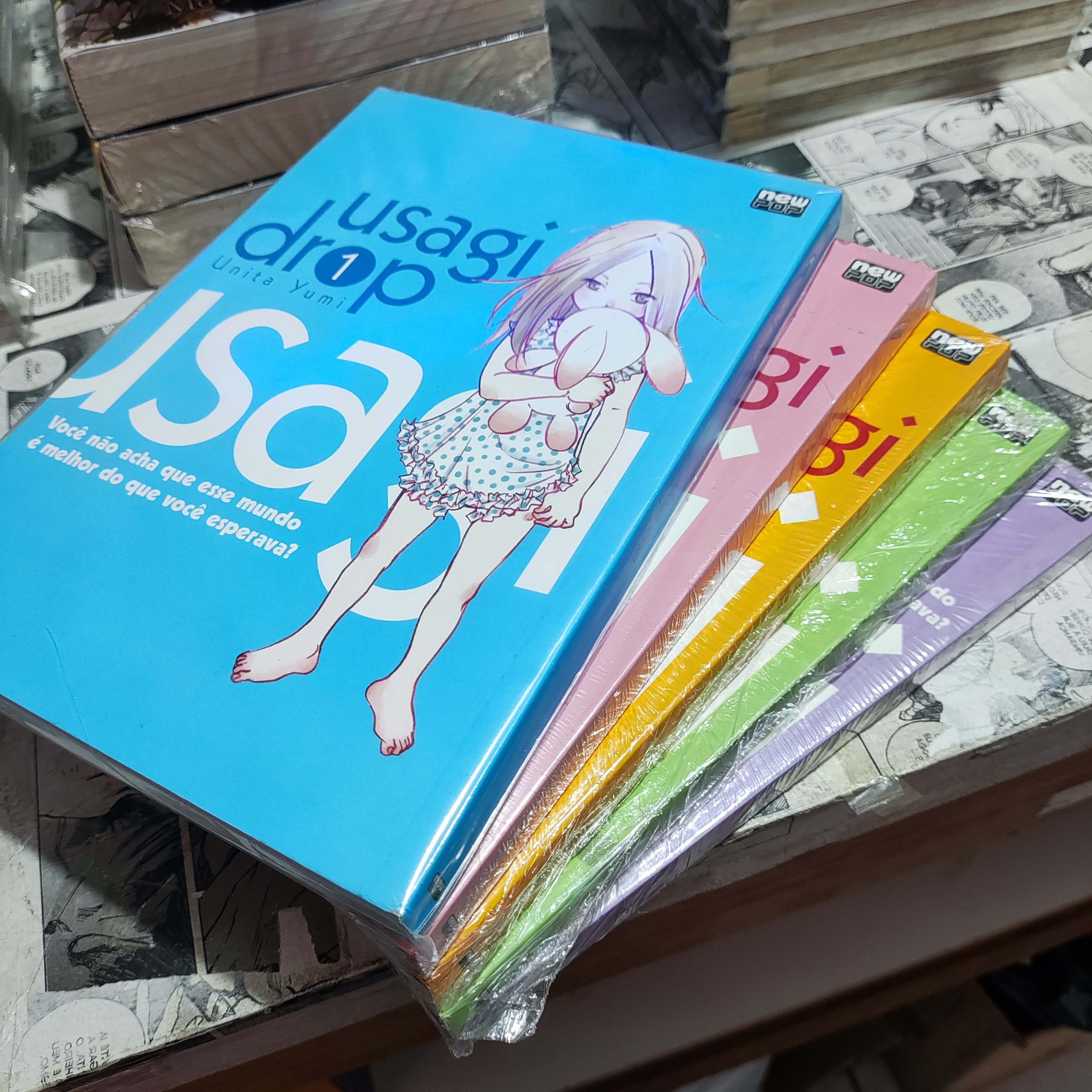 Usagi Drop - Vol.1 ao 5 (Lote #314)