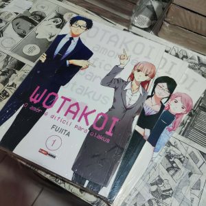 Wotakoi – Vol.1 ao 3 – c/postais (Lote #314)