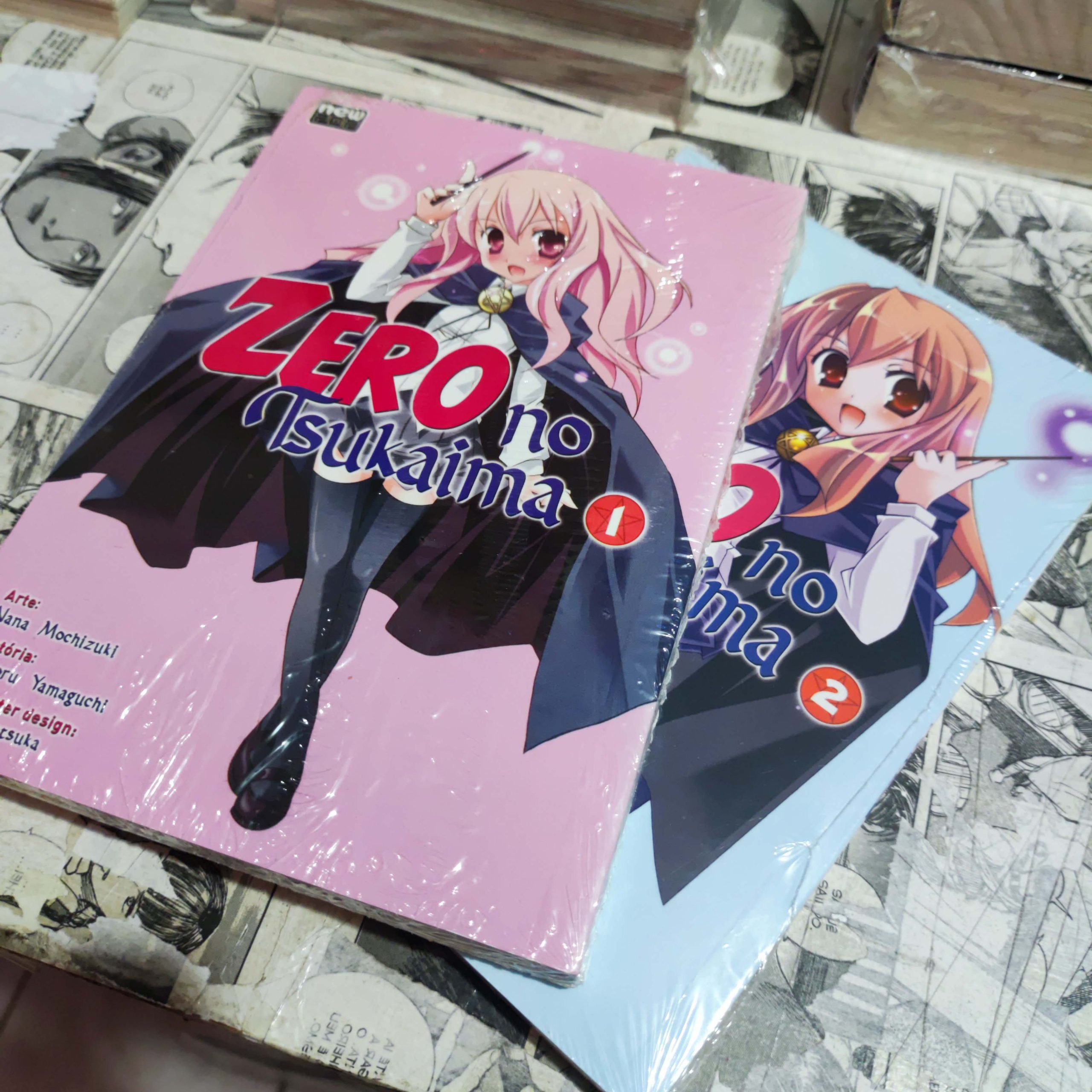 Zero no Tsukaima - Vol.1 e 2 (Lote #314)