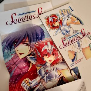 Saintia Shô – Vol.1 com sobre capa pôster (Lote Garimpo whats)