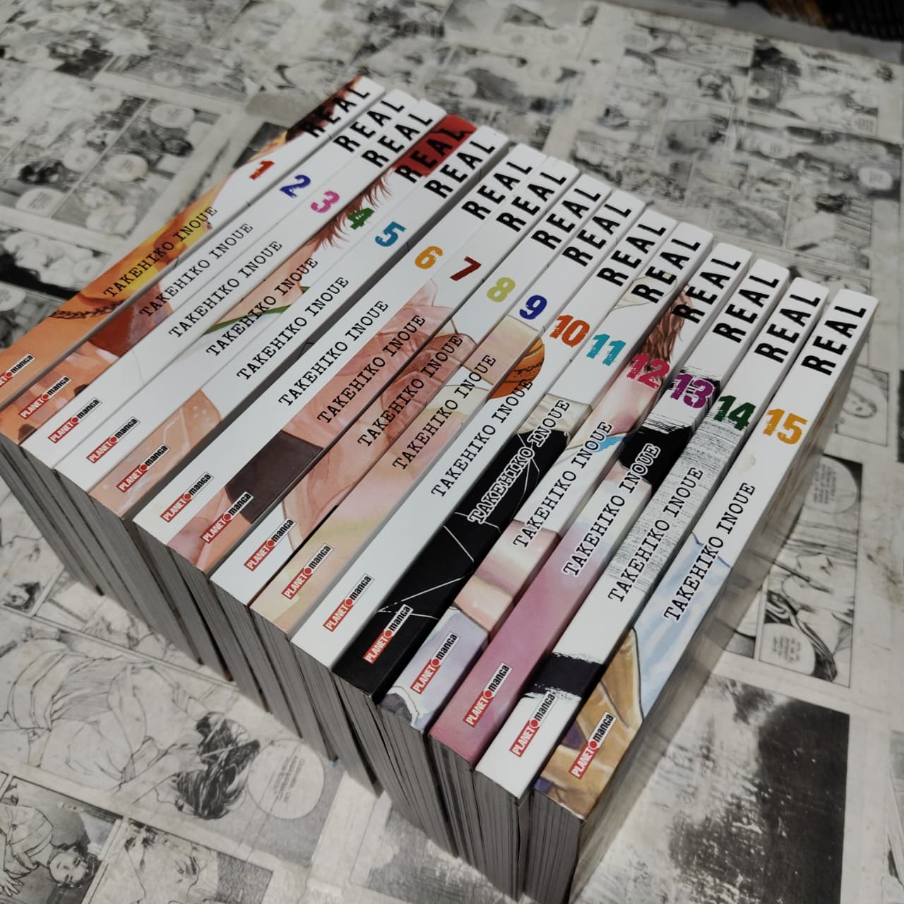 Real - Vol.1 ao 15 - c/marcador (Lote #314)