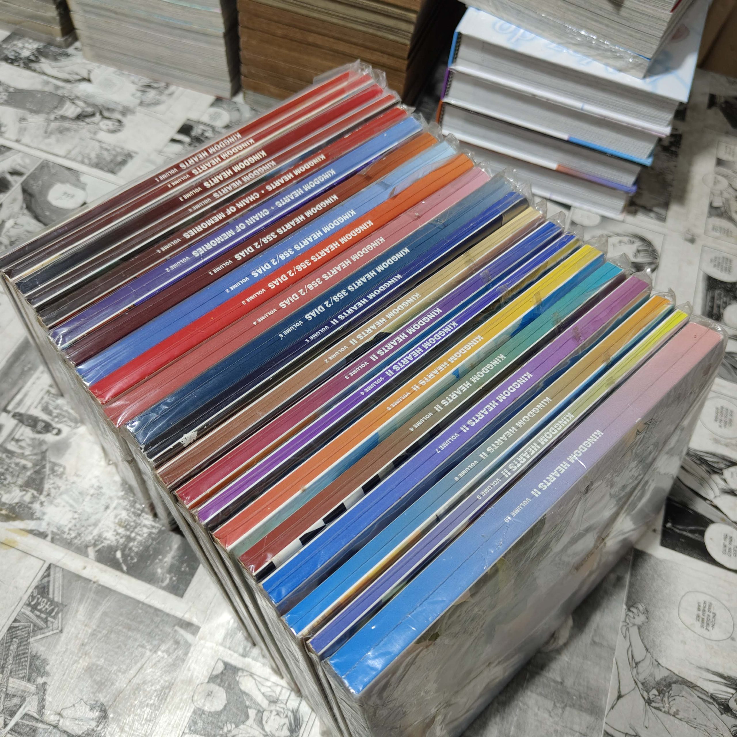 Kingdom Hearts + Chain of Memories + 358/2 dias + Kingdom Hearts 2 - Completos (Lote #315)