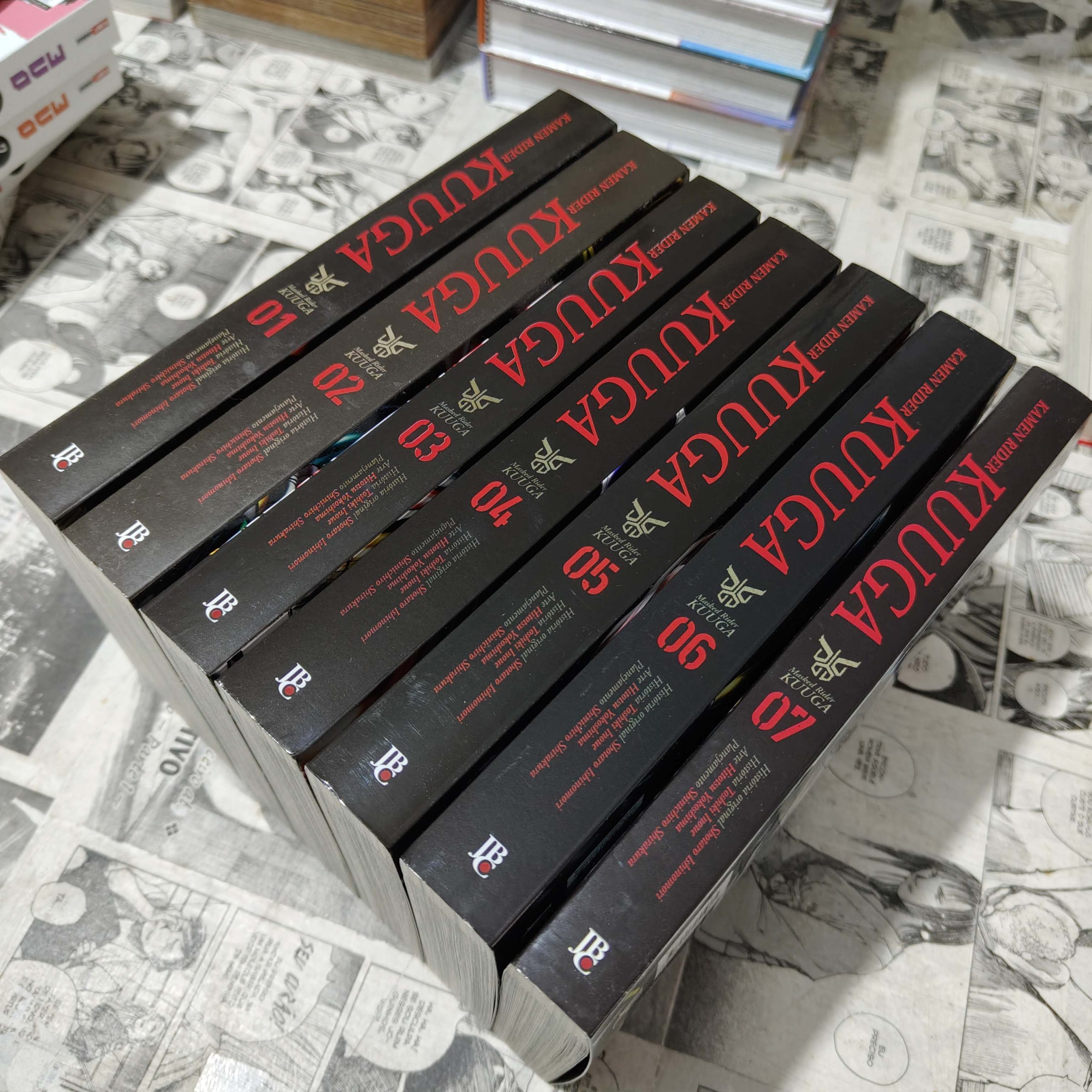 Kamen Rider Kuuga - Vol.1 ao 7 (Lote #315)