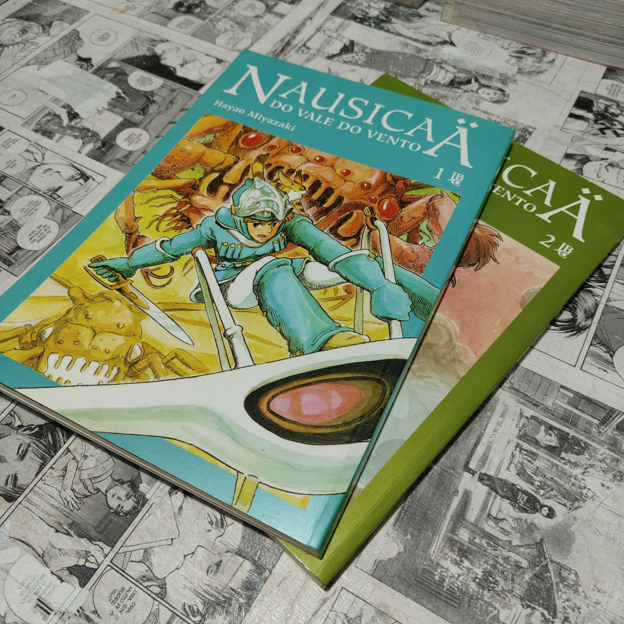 Nausicaa do Vale do Vento - ed JBC - Vol.1 e 2 (Lote #315)