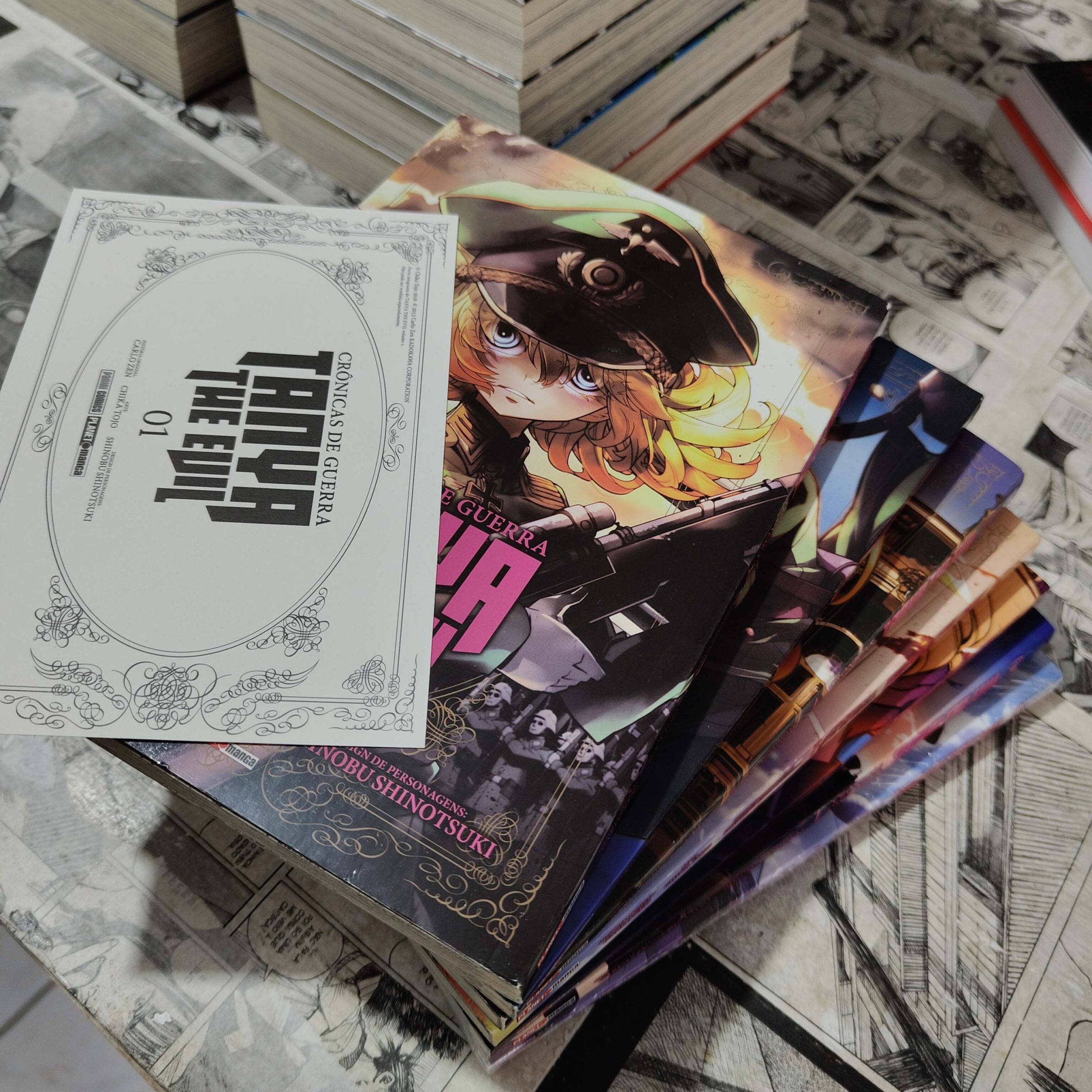 Tanya The Evil - Vol.1 ao 7 (Lote #315)